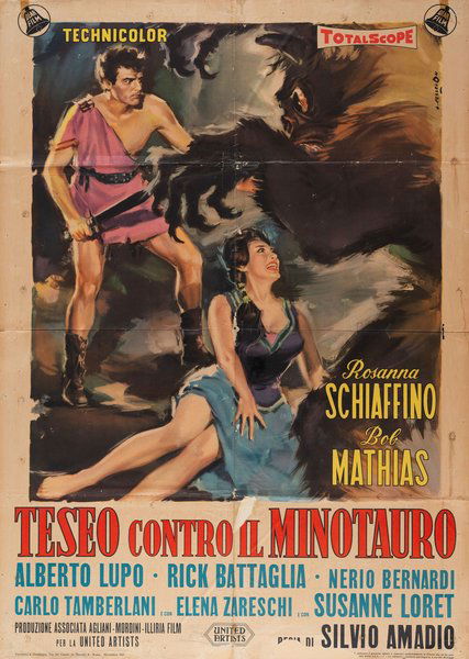 Teseo contro il minotauro