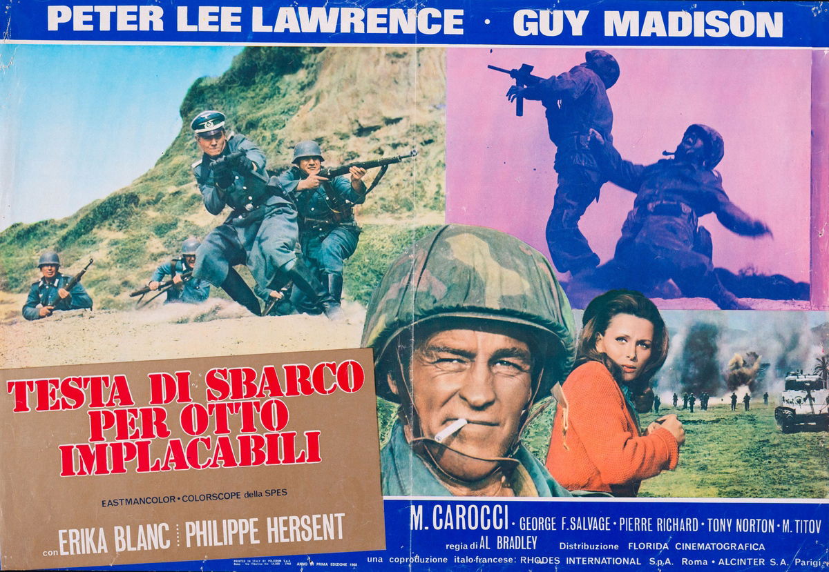 Testa di sbarco per otto implacabili - Fotobusta 1