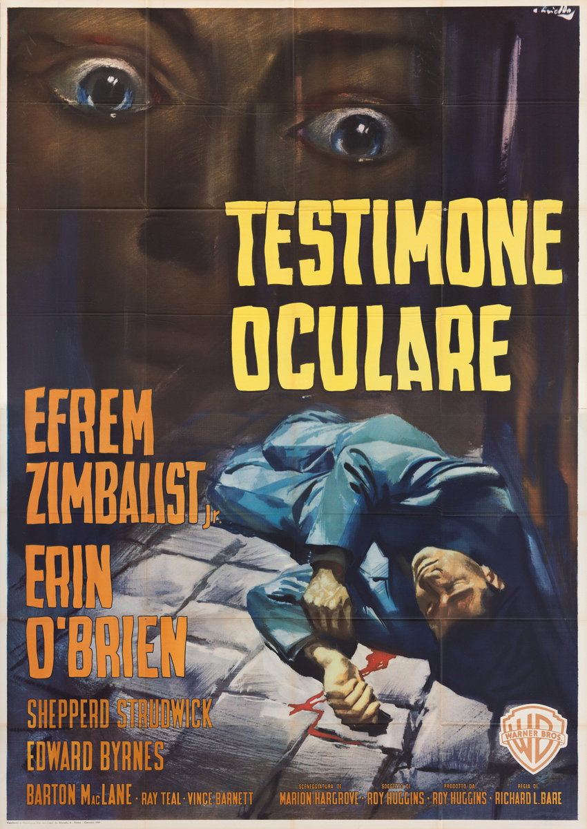 Poster 3 for the film The Testament of Dr. Mabuse (1962), painted by Averardo Ciriello