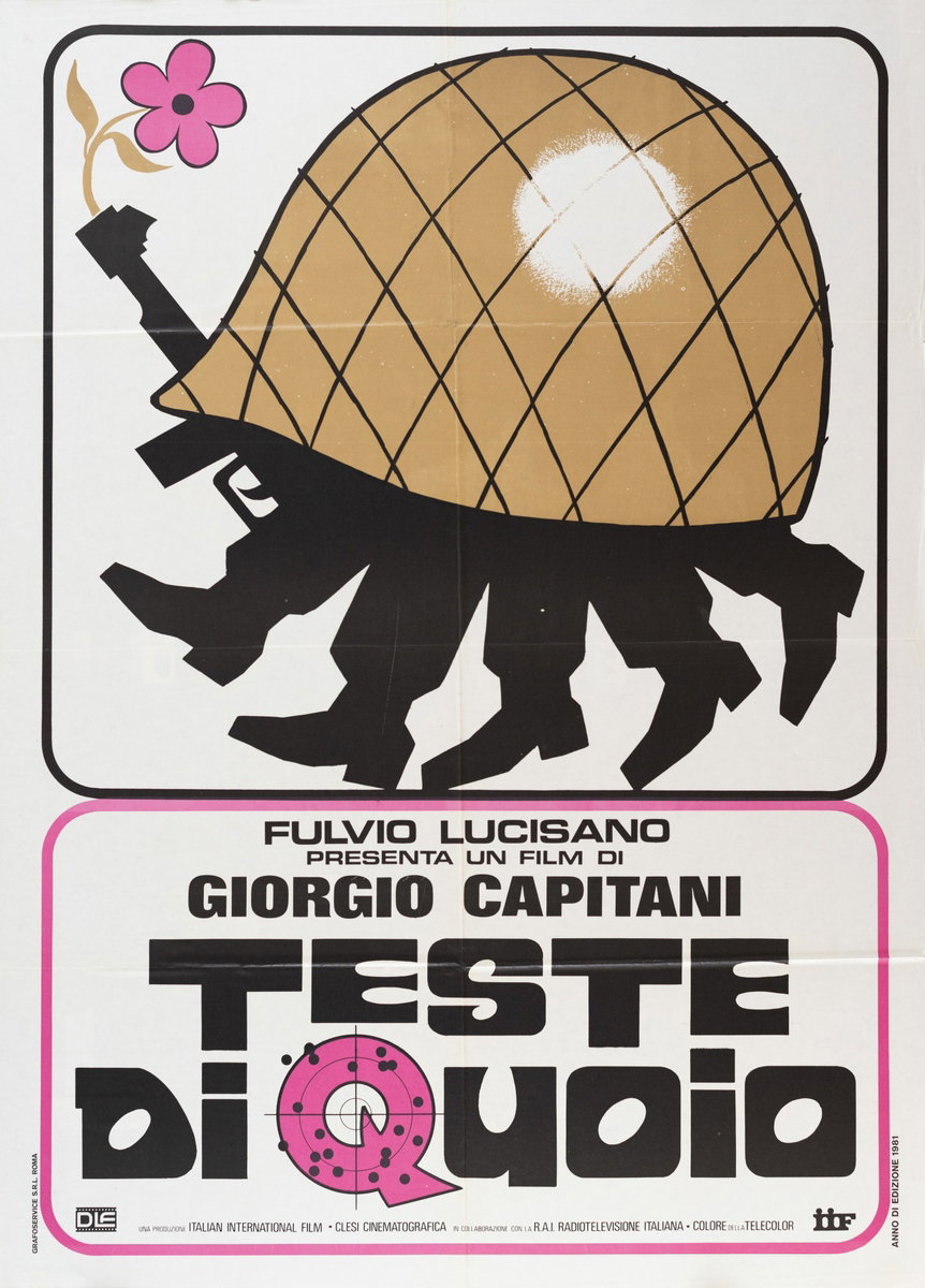 Manifesto 4 per il film Teste di quoio (1981)