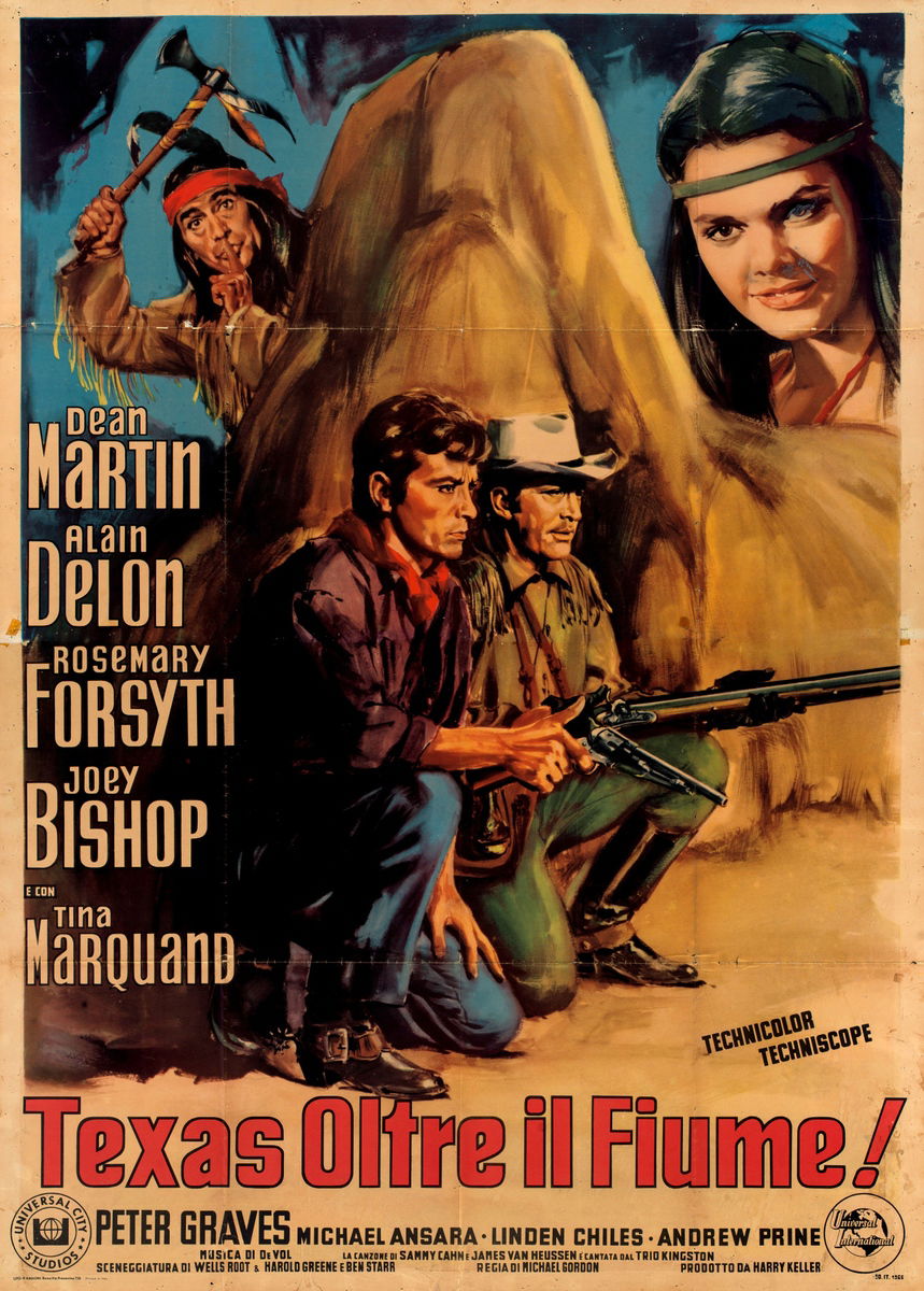 Texas oltre il fiume - Manifesto 1