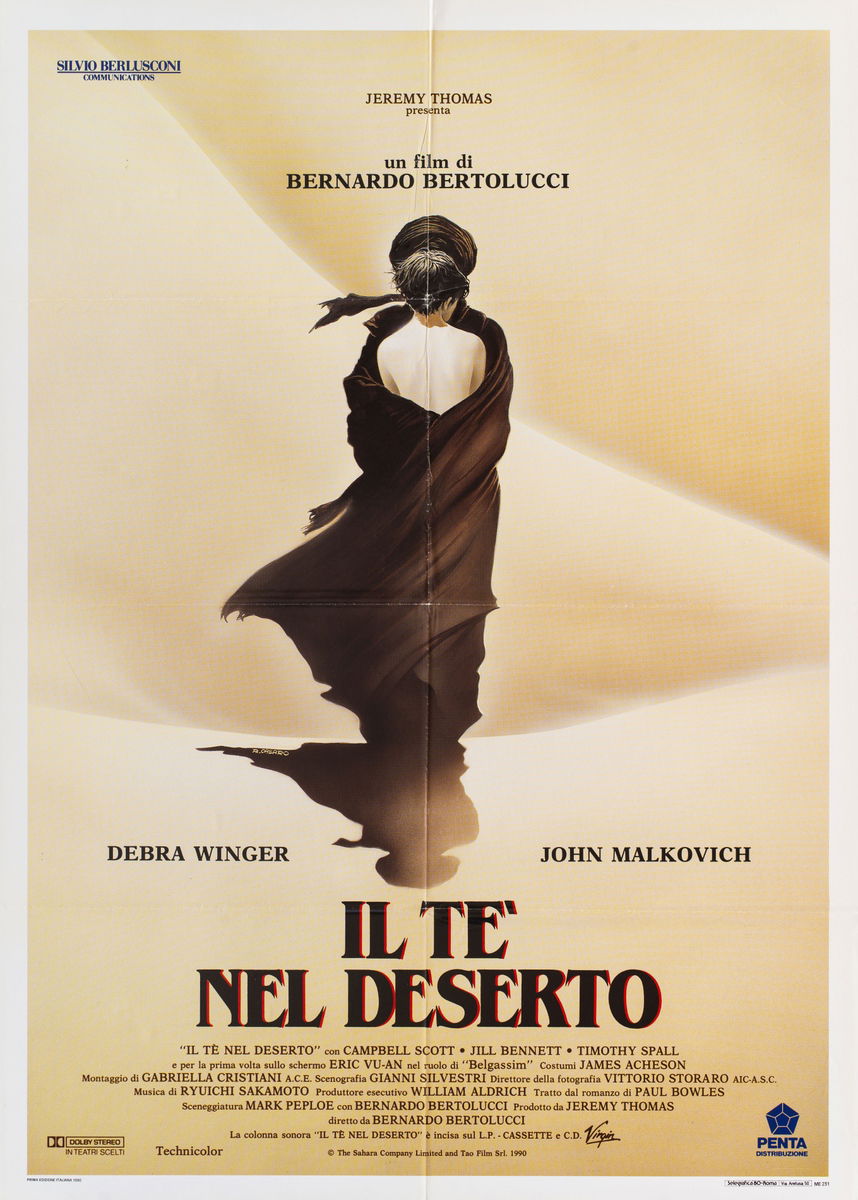 Il tè nel deserto - Manifesto 1