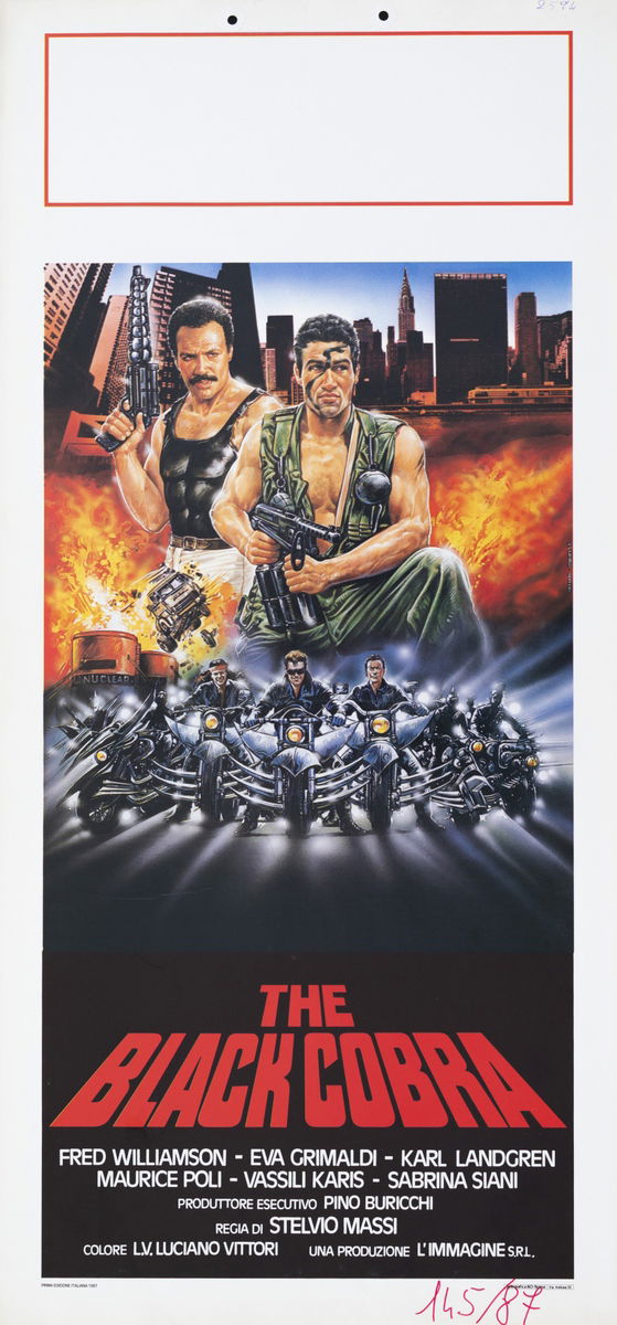 Cobra nero - Locandina 1