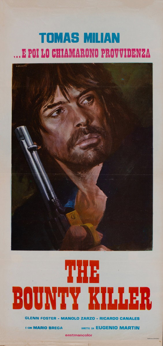 Locandina 2 for the film The Ugly Ones (1966), painted by Luciano Crovato