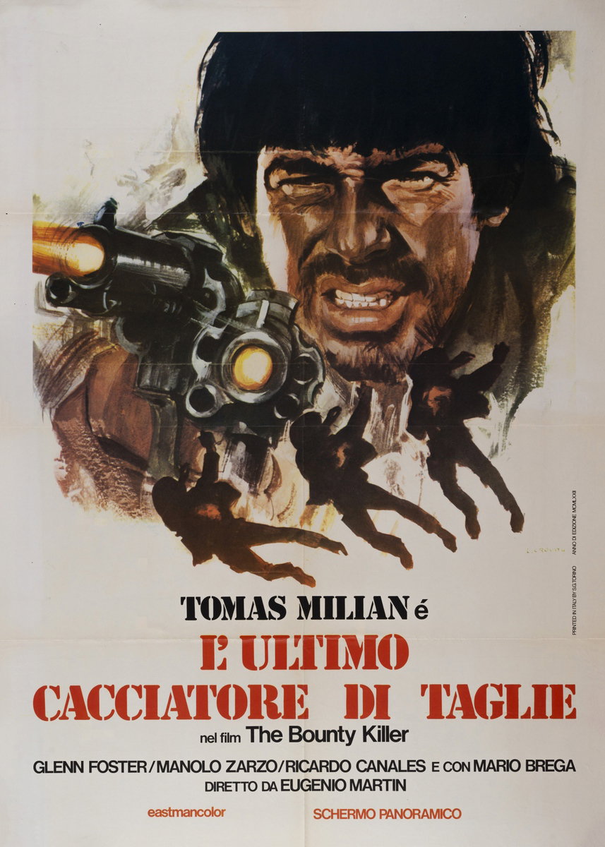 Poster 3 for the film The Ugly Ones (1966), painted by Luciano Crovato