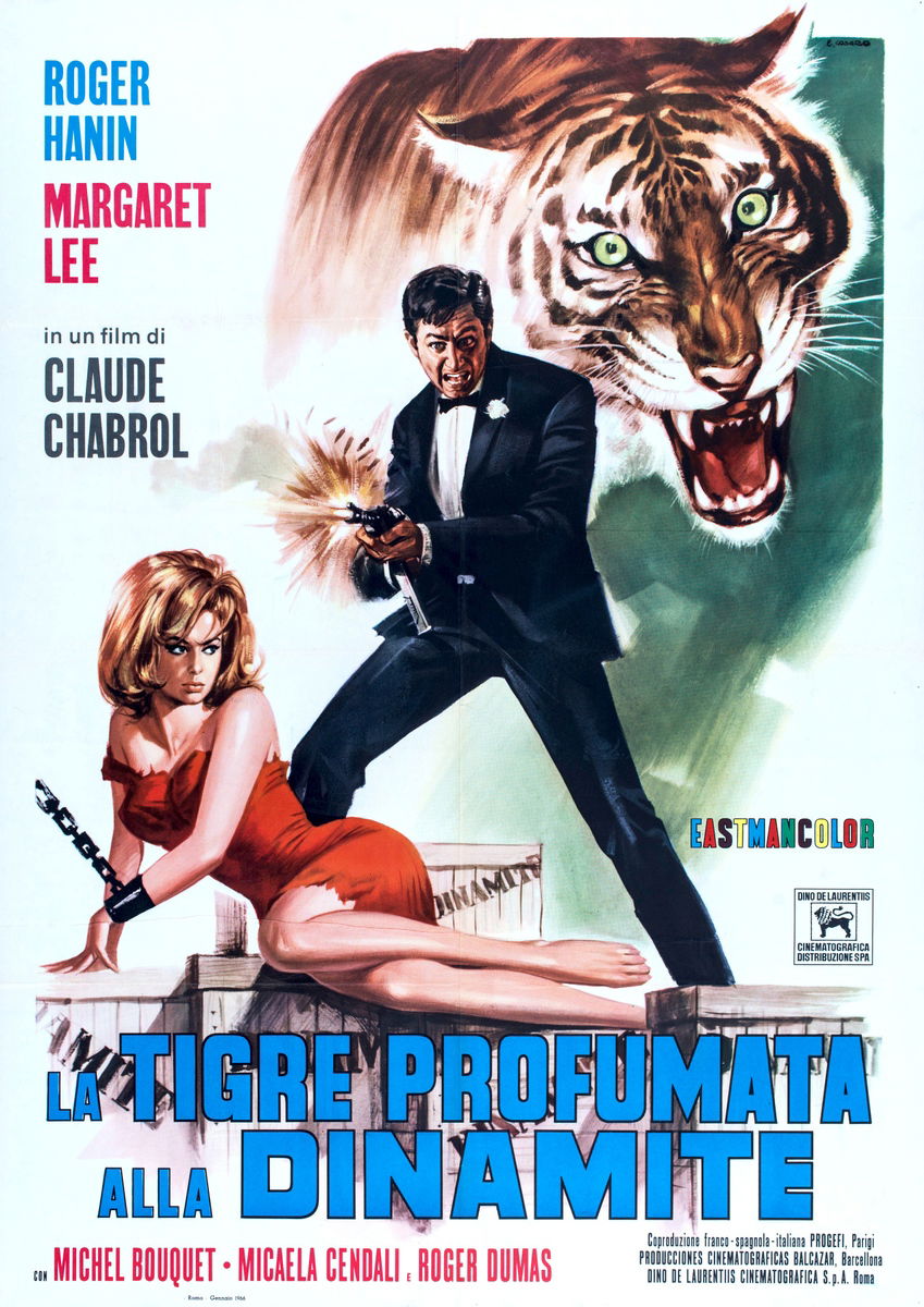 La tigre profumata alla dinamite - Manifesto 1