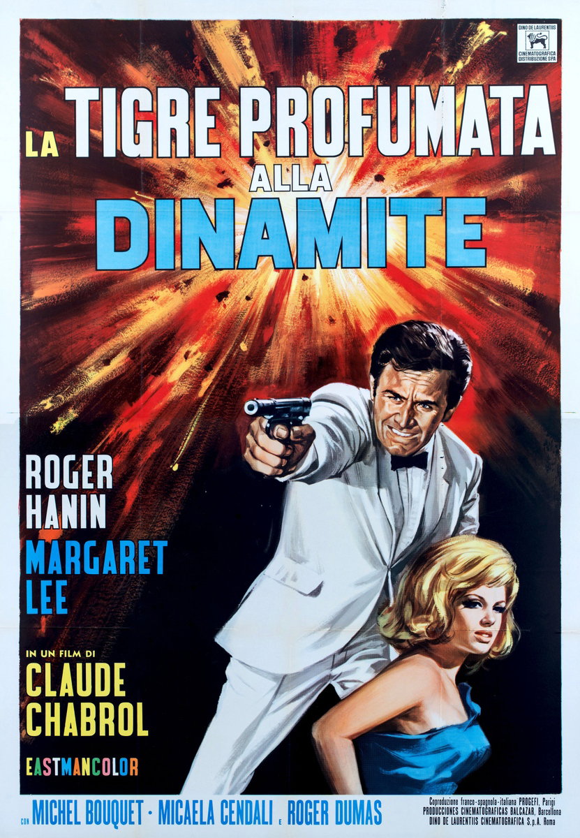 La tigre profumata alla dinamite - Manifesto 2