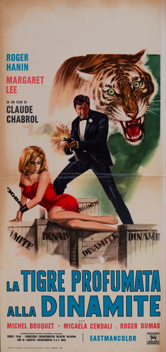La tigre profumata alla dinamite - Locandina 1