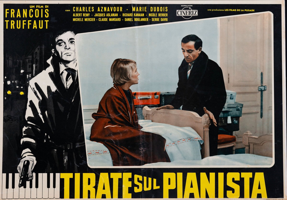 Fotobusta 2 per il film Tirate sul pianista (1960)