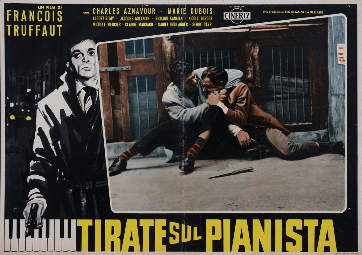 Fotobusta 3 per il film Tirate sul pianista (1960)