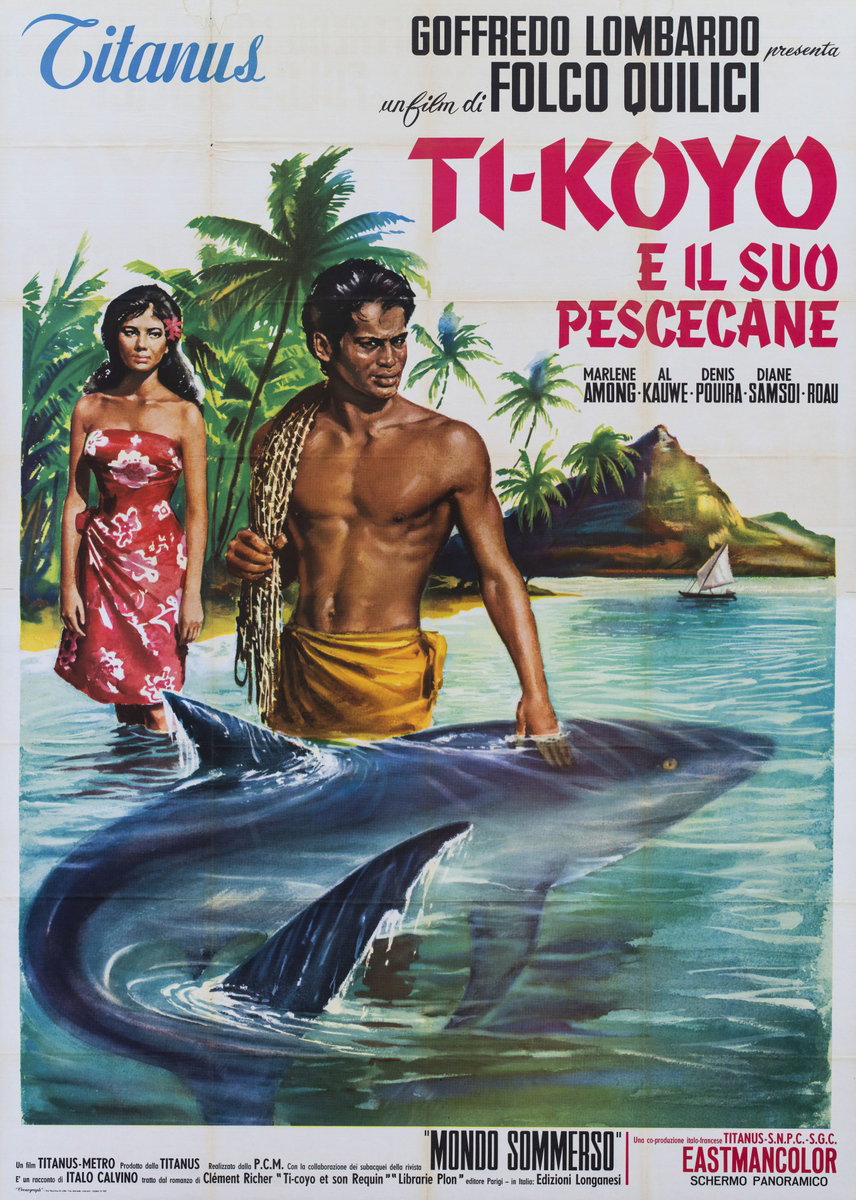 Poster 2 for the film Tiko and the Shark (1962)