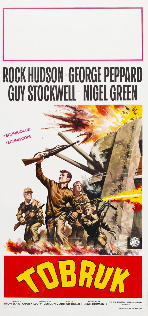 Tobruk - Lobby Card 1