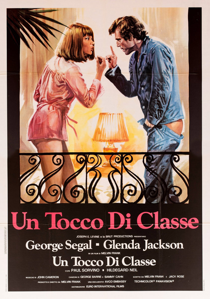 Manifesto 2 per il film Un tocco di classe (1973)