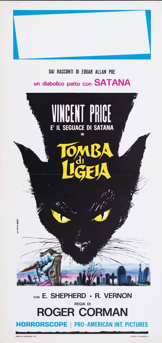 The Tomb of Ligeia - Lobby Card 1