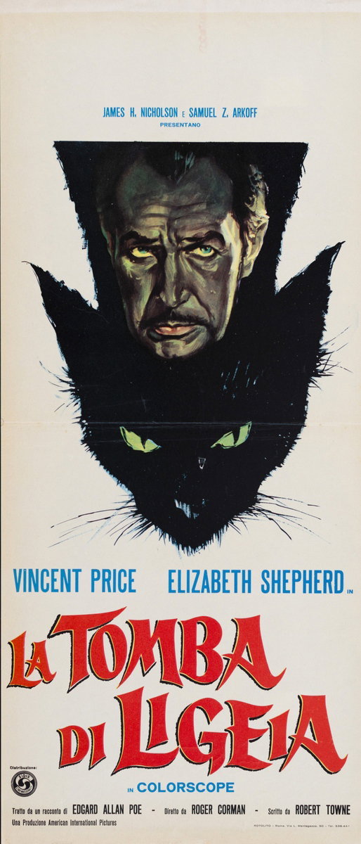 Locandina 2 for the film The Tomb of Ligeia (1964)