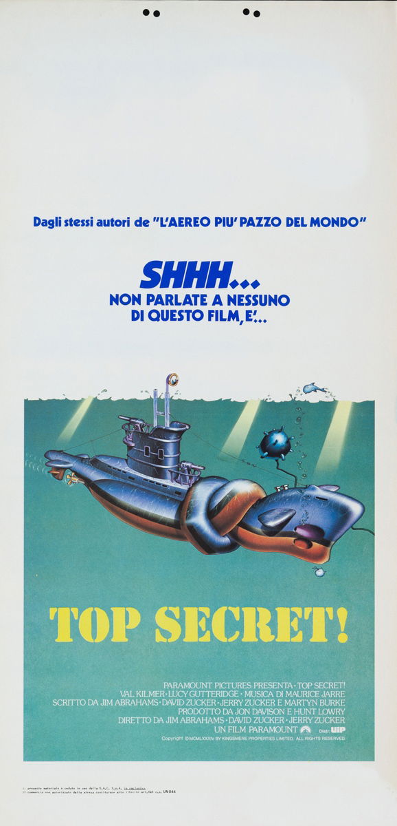 Top Secret! - Locandina 1