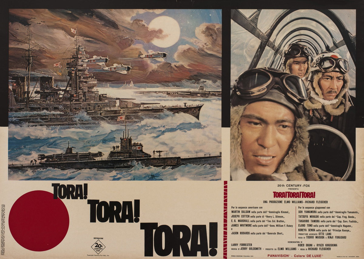 Fotobusta 2 per il film Tora! Tora! Tora! (1970)