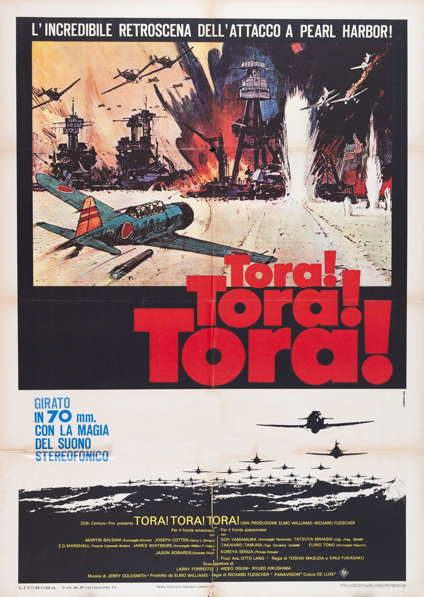 Manifesto 2 per il film Tora! Tora! Tora! (1970)