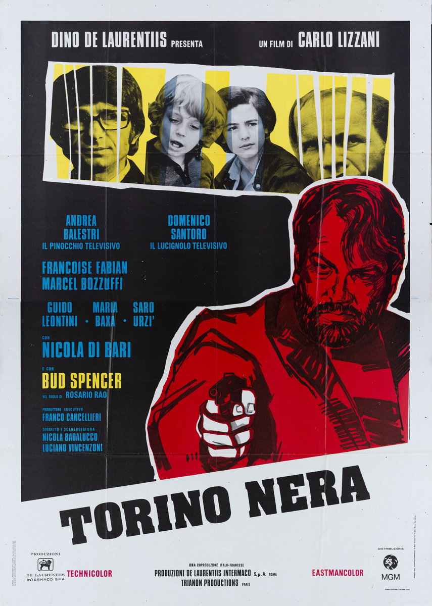 Manifesto 3 per il film Torino nera (1972)