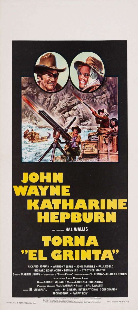 Rooster Cogburn - Lobby Card 1