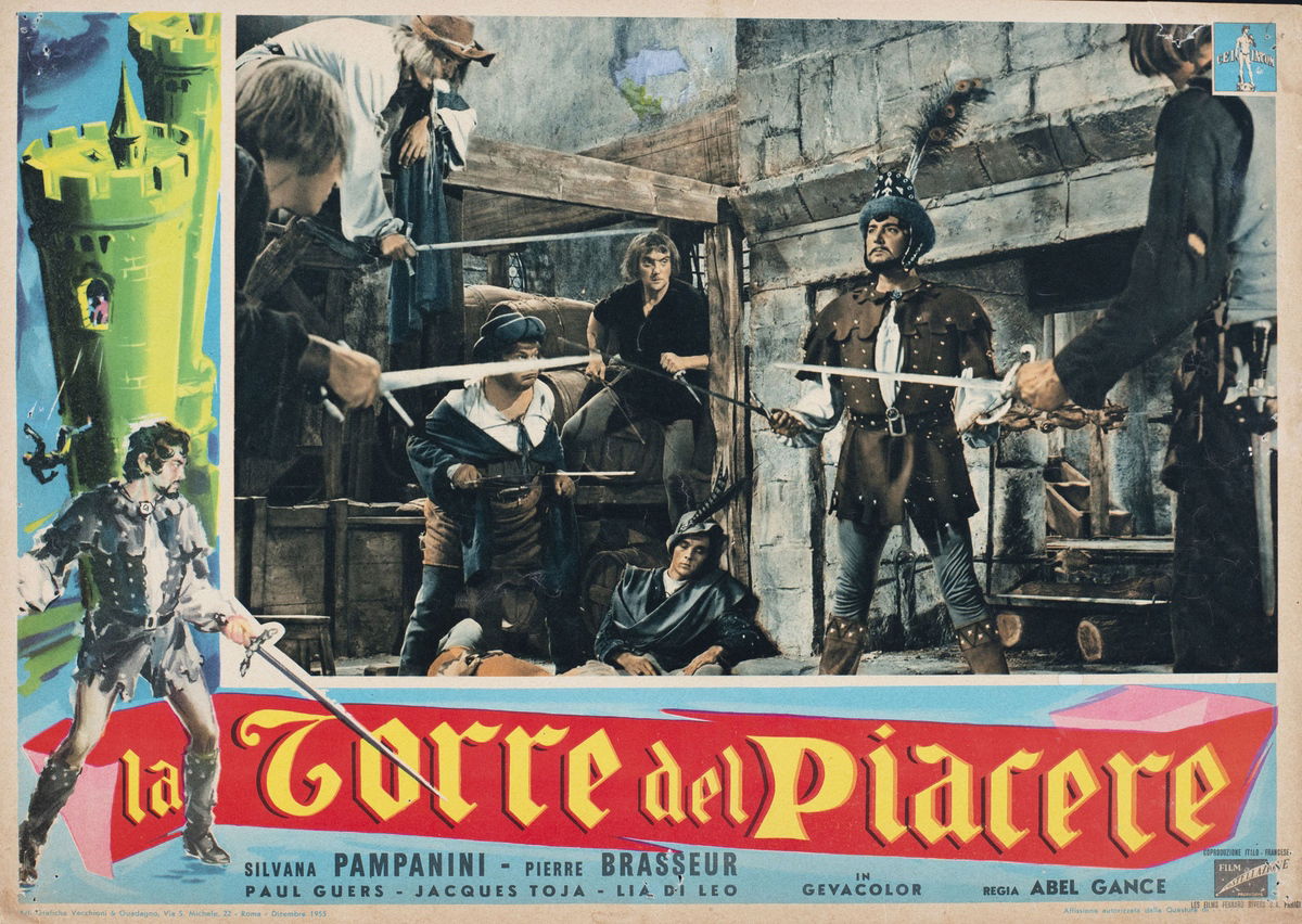 La torre di Nesle - Fotobusta 1