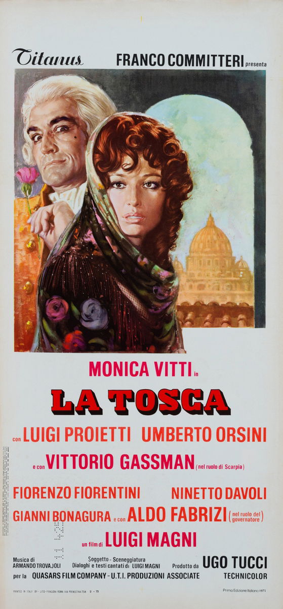 La Tosca - Lobby Card 1