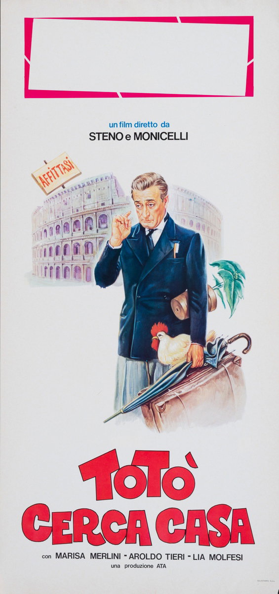 Locandina 2 per il film Totò cerca casa (1949)