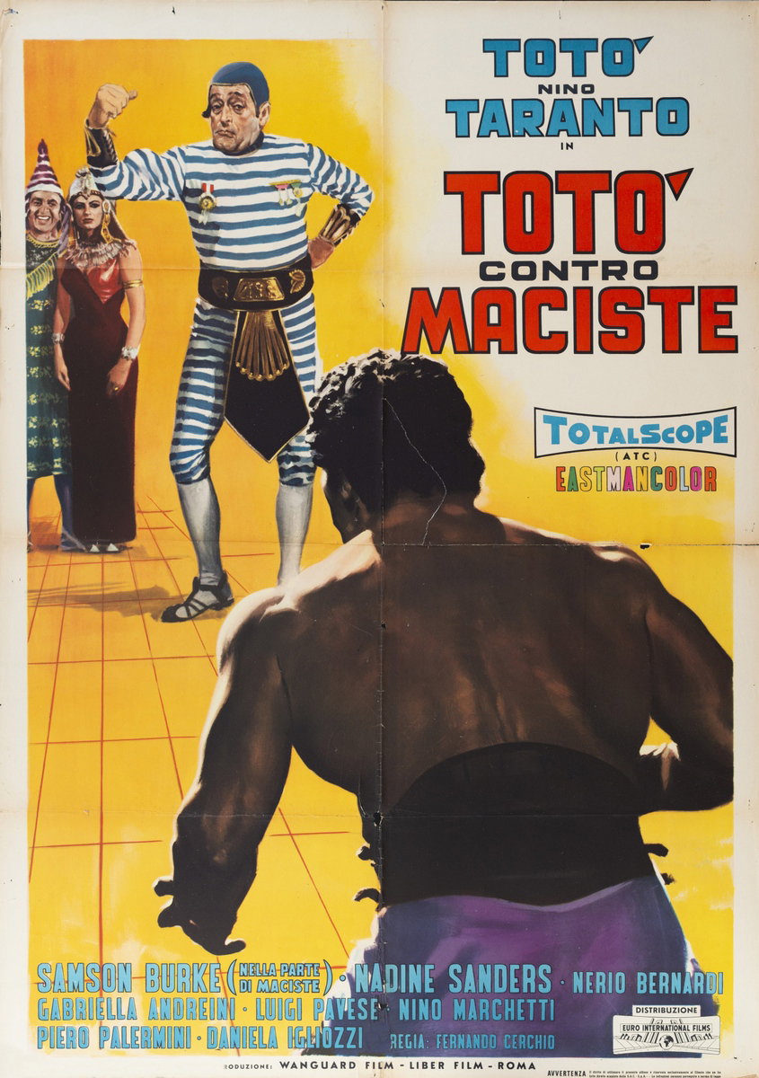 Totò contro Maciste - Manifesto 3