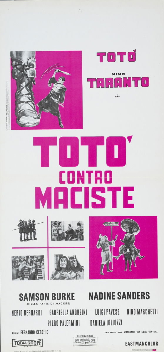 Totò versus Maciste - Lobby Card 1