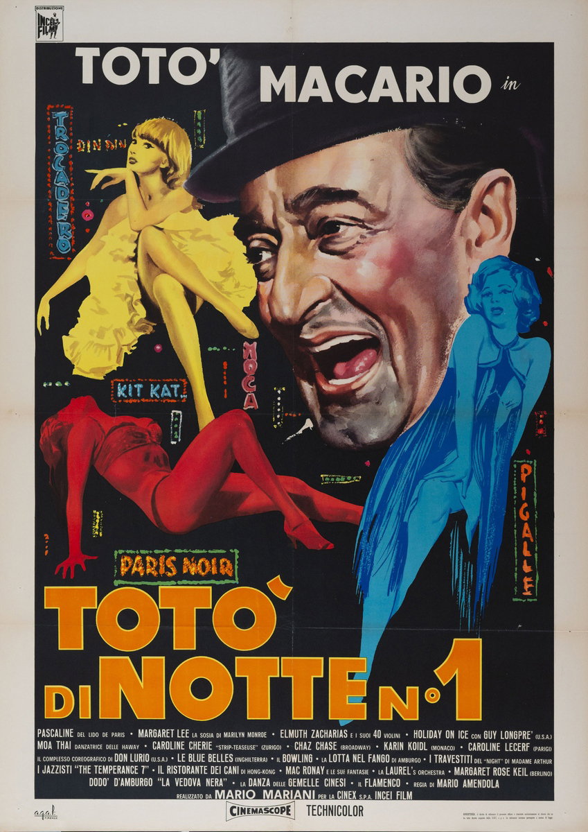 Totò di notte n. 1 - Manifesto 2