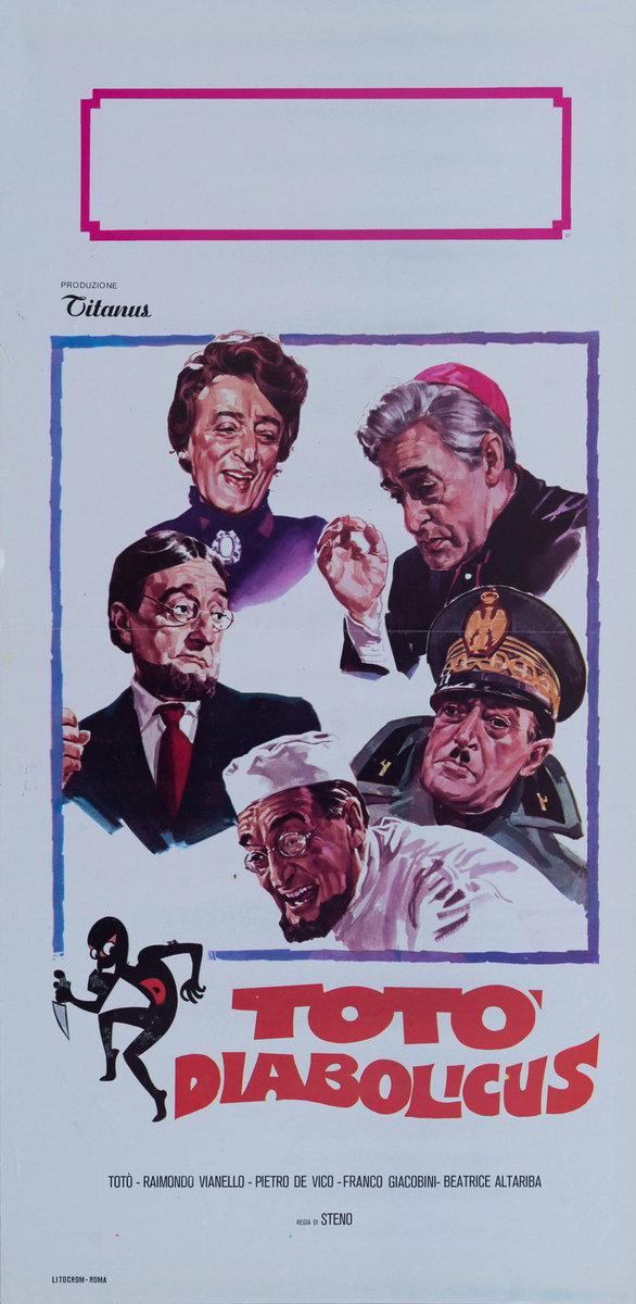 Locandina 2 for the film Totò diabolicus (1962)