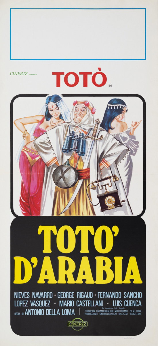 Locandina 2 for the film Totò d'Arabia (1965)