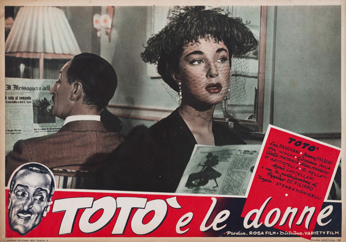 Toto and the Women - Fotobusta 1