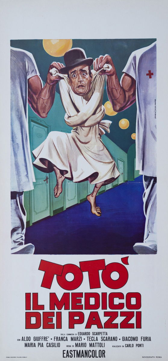 Il medico dei pazzi - Locandina 1
