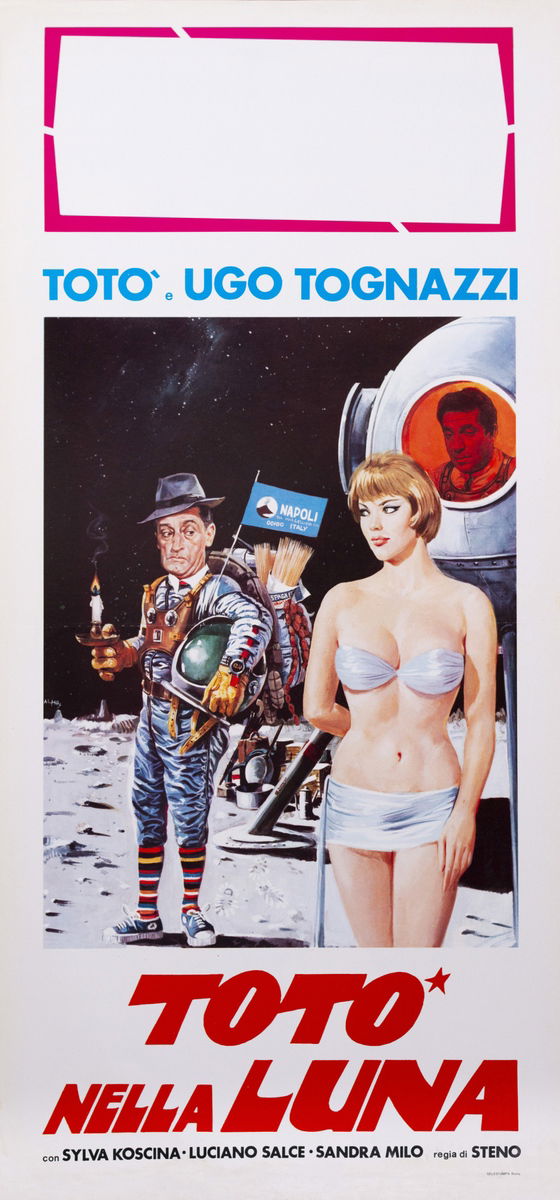 Totò in the Moon - Lobby Card 1