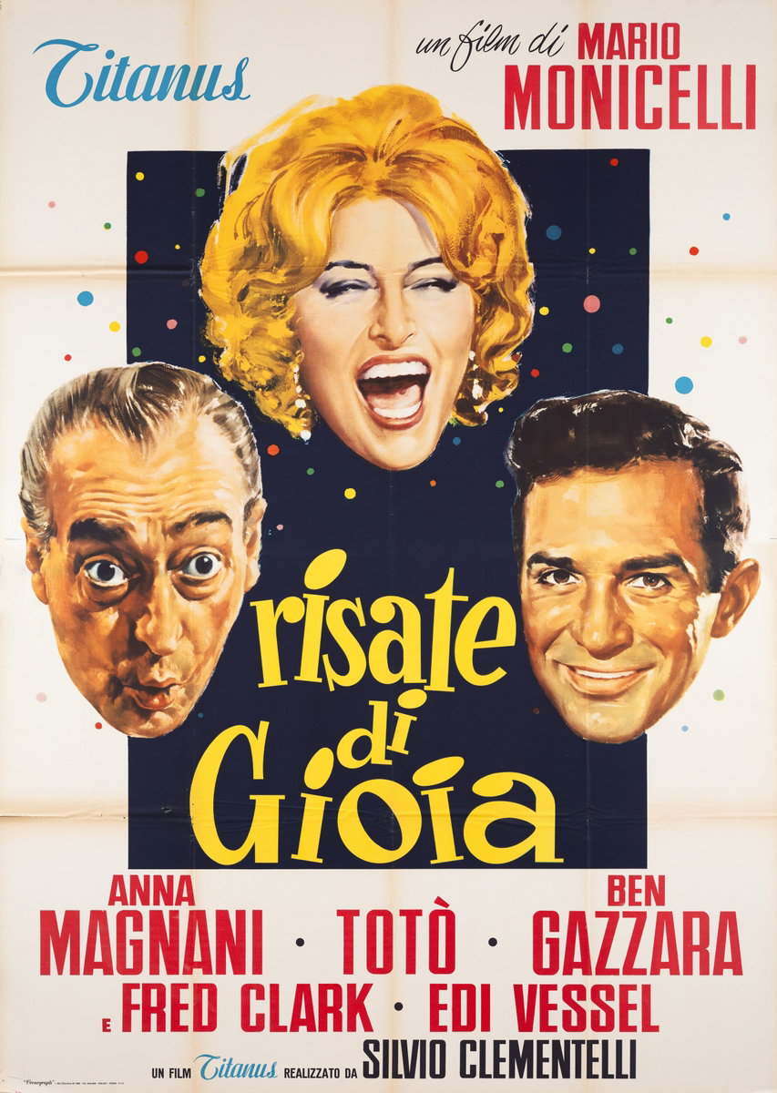 Manifesto 2 per il film Risate di gioia (1960)