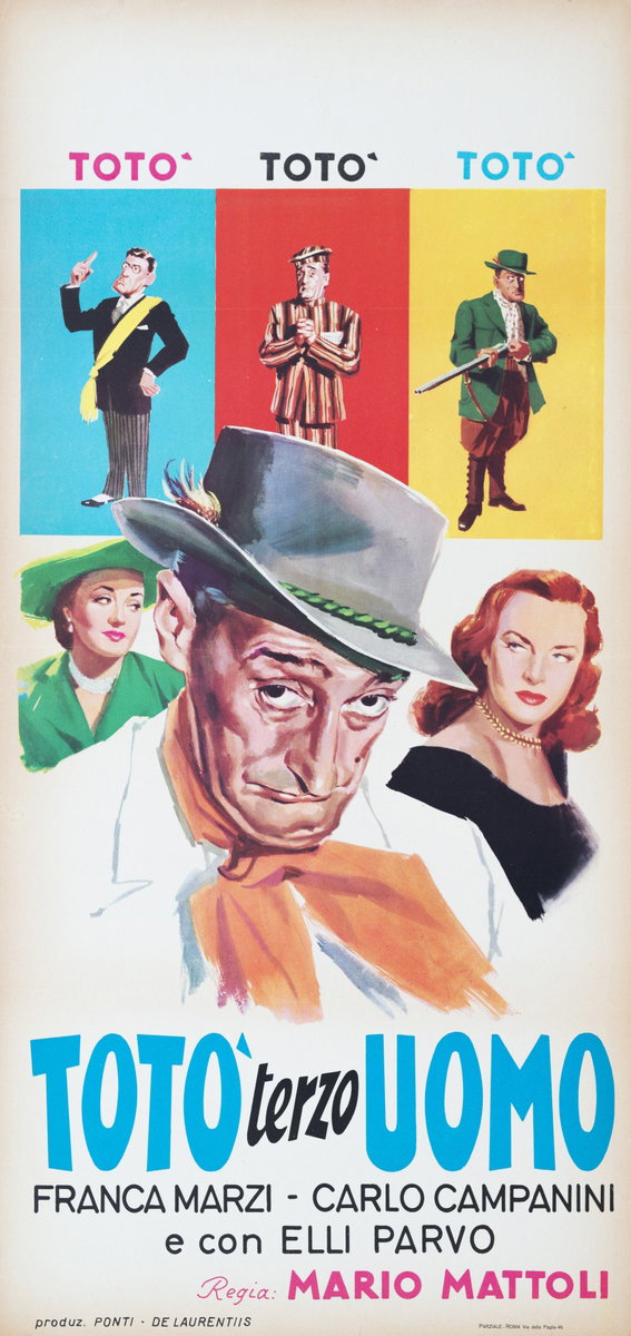 Locandina 2 for the film Toto the Third Man (1951)