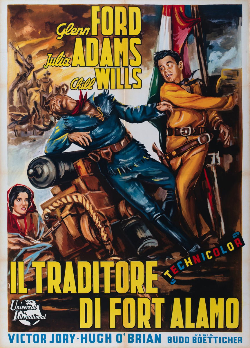 Il traditore di Forte Alamo - Manifesto 2