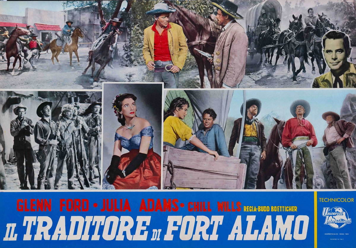 Fotobusta 2 per il film Il traditore di Forte Alamo (1953)