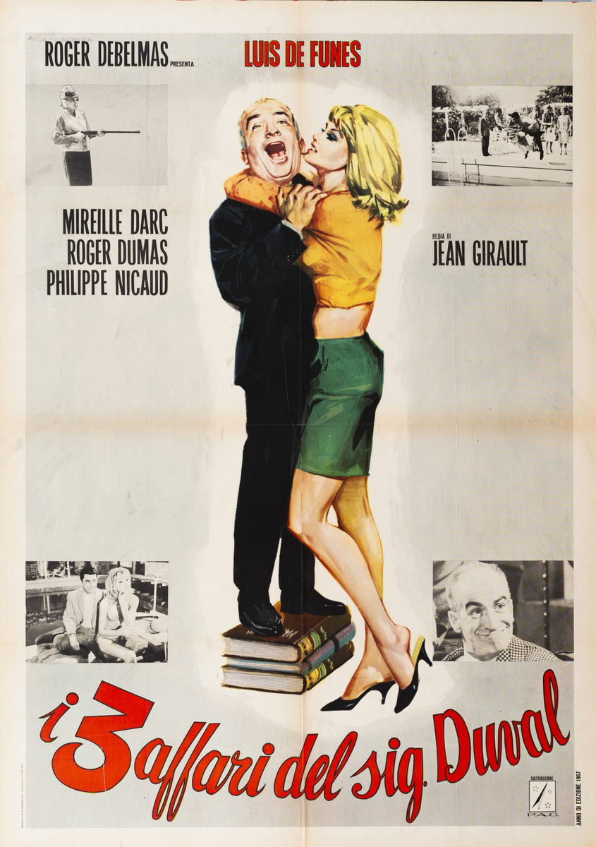 I 3 affari del signor Duval - Manifesto 1
