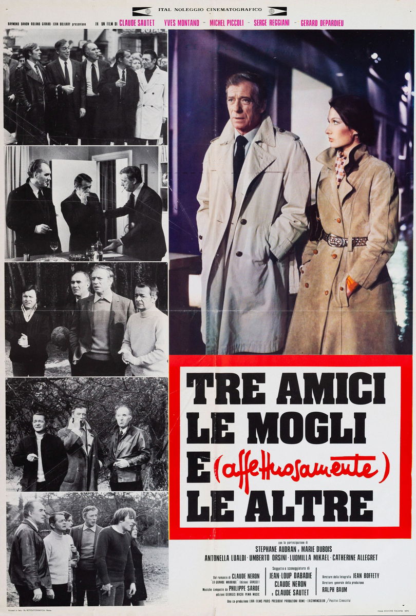 Tre amici, le mogli e (affettuosamente) le altre - Fotobusta 1