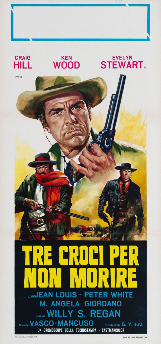 Tre croci per non morire - Lobby Card 1