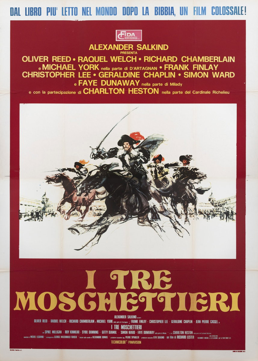 Manifesto 2 per il film I tre moschettieri (1973)