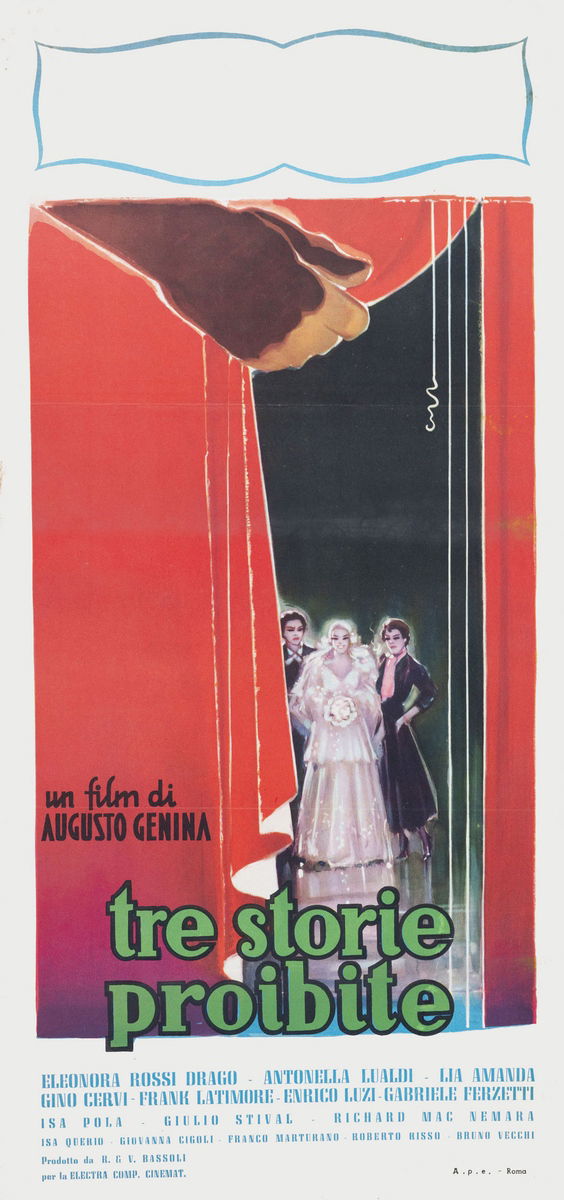 Tre storie proibite - Locandina 1