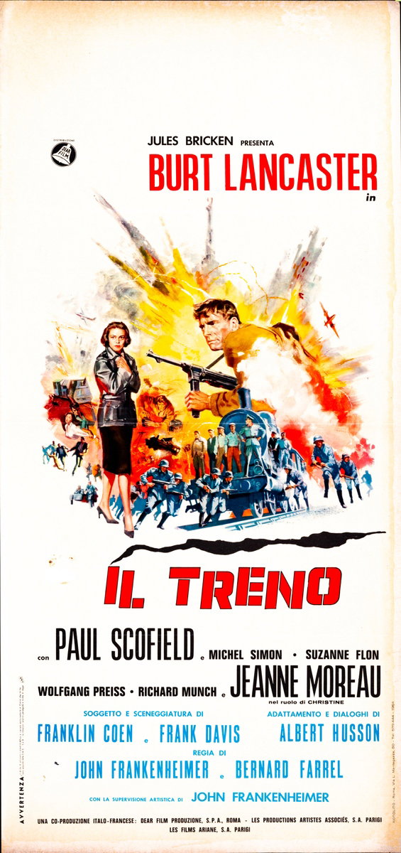 Locandina 2 per il film Il treno (1964)