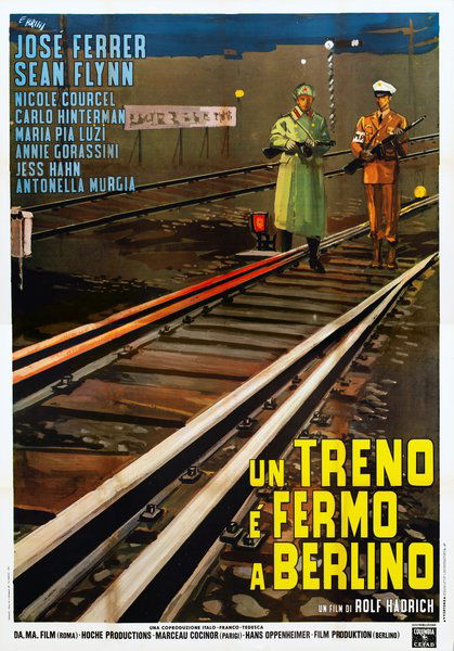 Un treno è fermo a Berlino