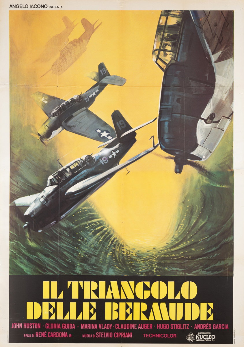 Manifesto 2 per il film Il triangolo delle Bermude (1978)