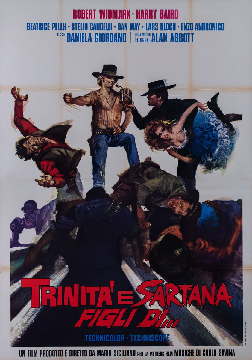 Trinità e Sartana figli di... - Manifesto 1