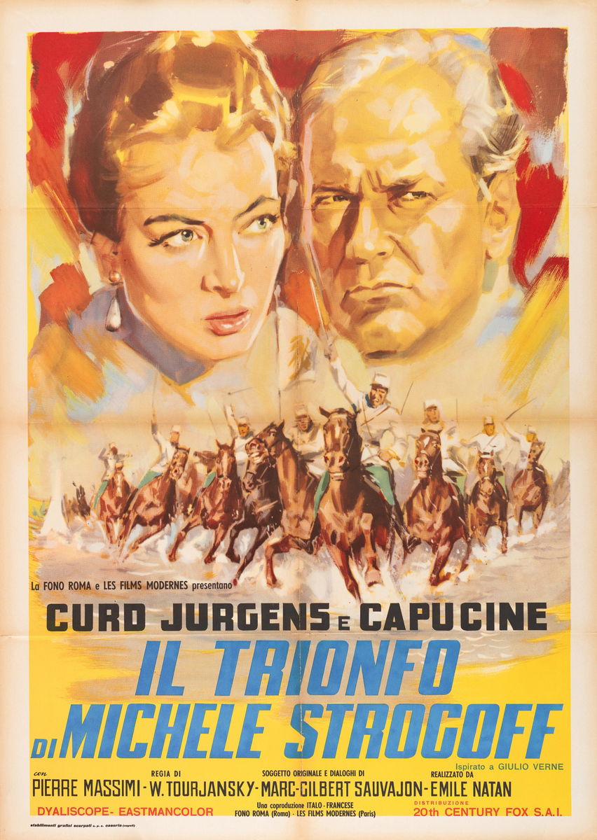 Il trionfo di Michael Strogoff - Manifesto 1