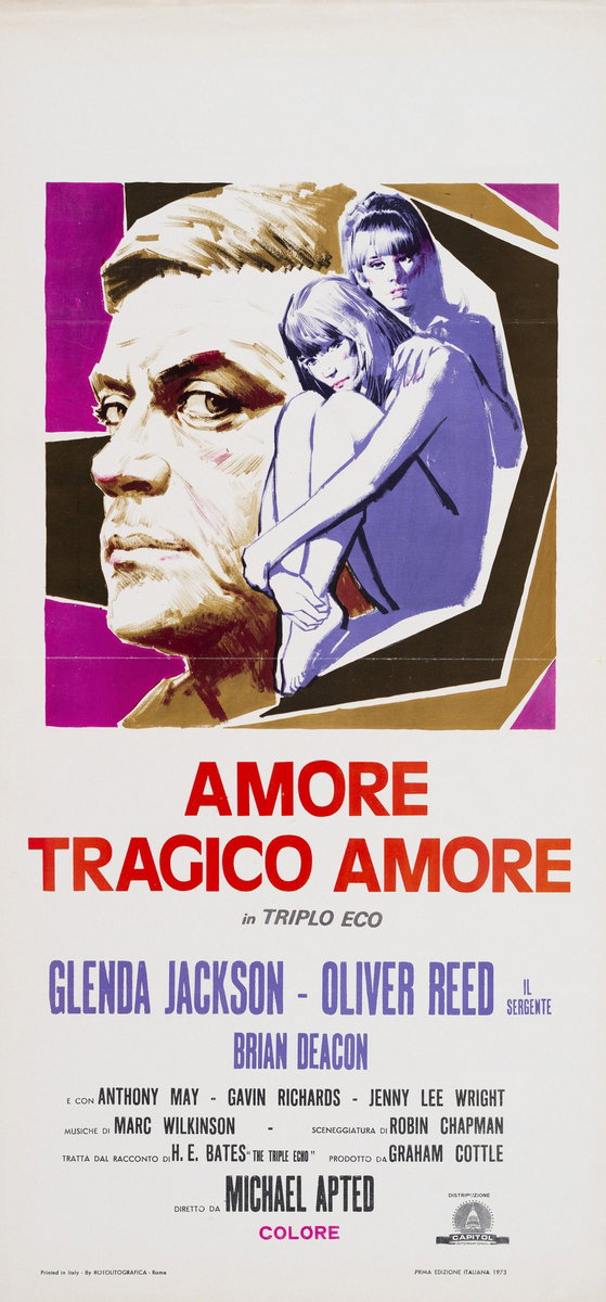 Locandina 2 for the film The Triple Echo (1972)
